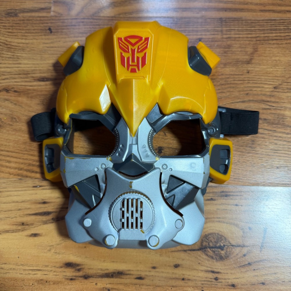 Hasbro Transformers Bumblebee Costume Mask Yellow Silver Autobot 2009